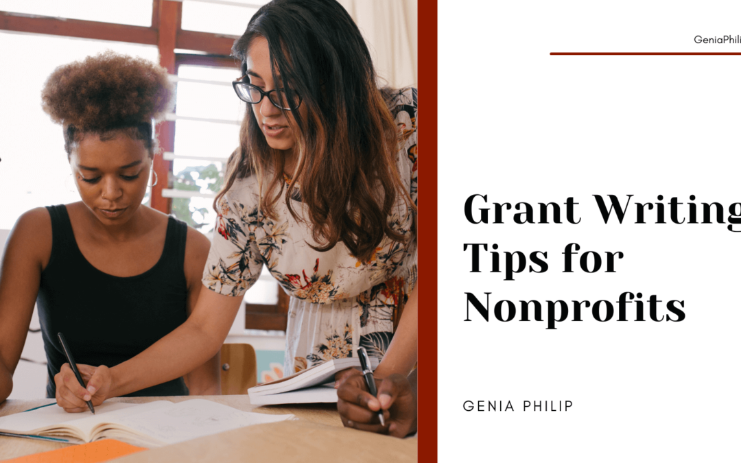 Genia Philip Grant Writing Tips for Nonprofits